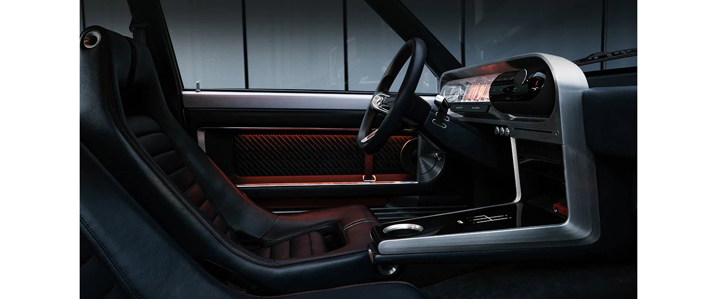 Habitacle du concept Hyundai Pony Heritage